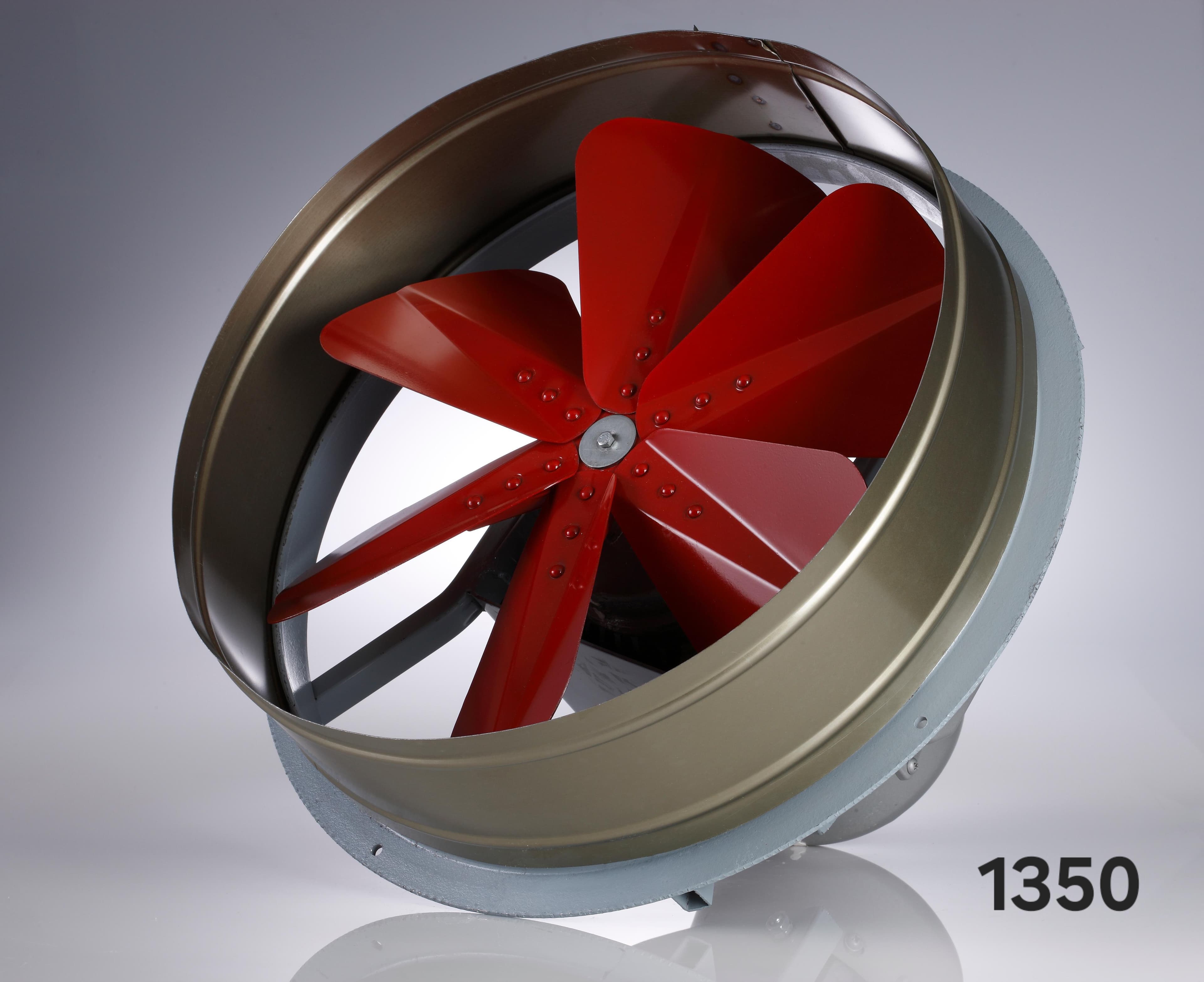 Duct-Mounted Axial Fan — Model 1350